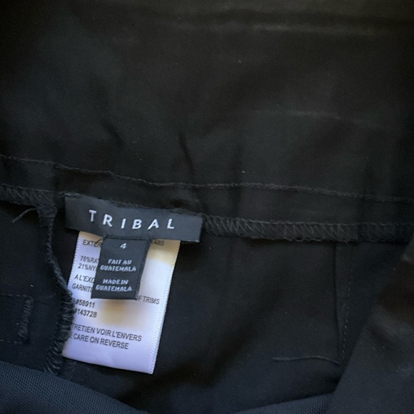 Tribal Black Bootcut Trousers - Picture 3 of 3